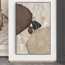 Handpainted Textured Abstract Oil Painting on Canvas Home Decor Wall Art Picture