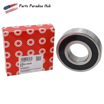 NEW Deep Groove Ball Bearing Rubber Sealed For FAG 6309 2RSR C3 45x100x25mm US