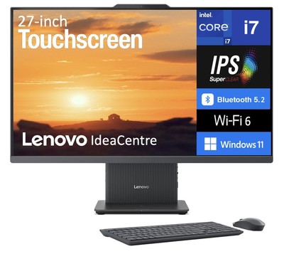 Lenovo IdeaCentre 27'' FHD Touch Intel i7-13620H 32GB 1TB SSD W11H AIO Desktop