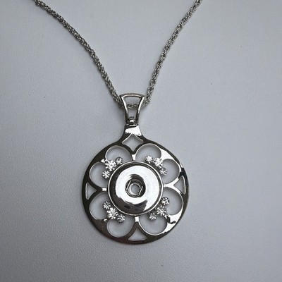 New Ginger Snap 20  - 22  Necklace 18mm 20mm Gingersnap Snaps Charms
