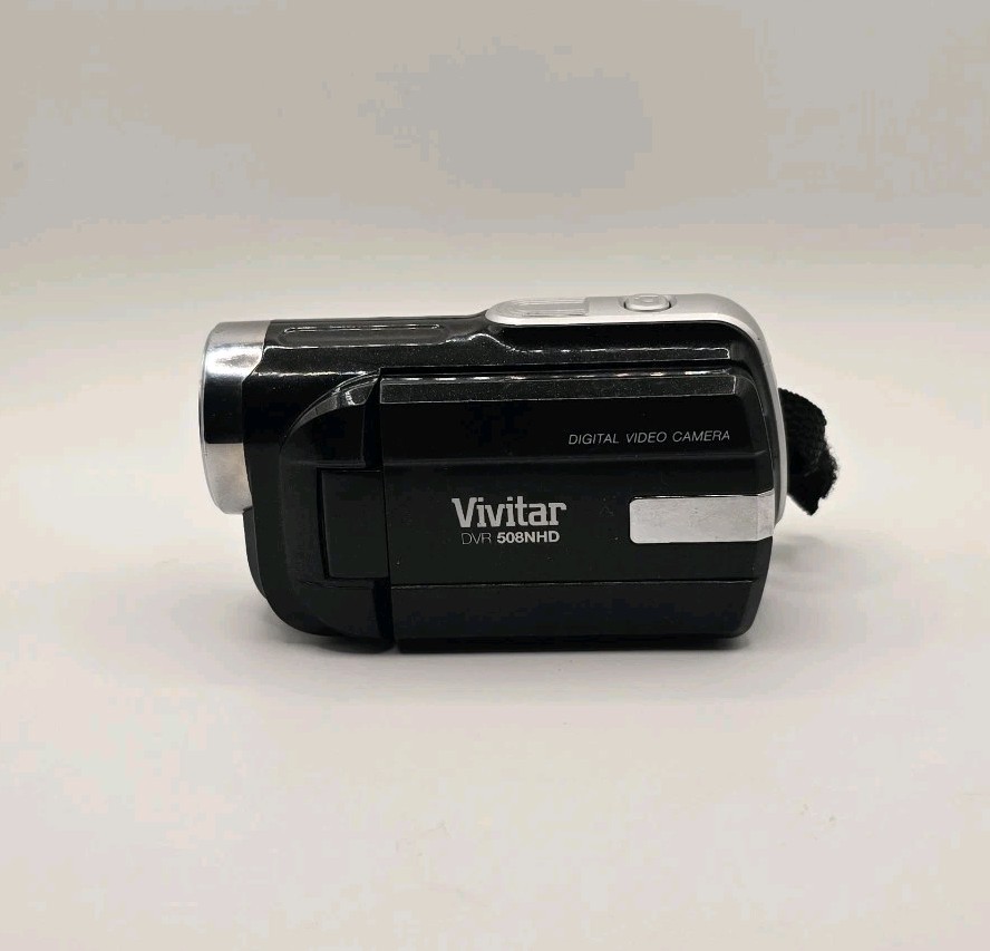 Vivitar DVR 508 NHD Digital Video Camera Black No SD Card  N