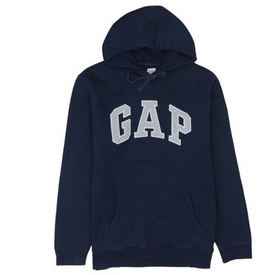 Pullover Hoodie Herren UK Größe L Gap Blau