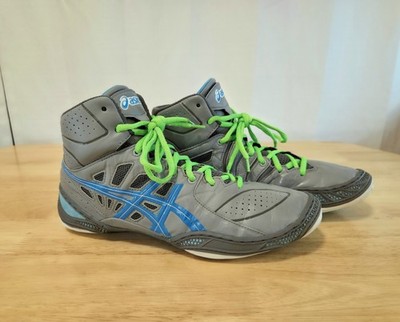 ASICS Dan Gable Ultimate 3 Wrestling Shoes Rare 2014 Mens Size (8.5) J305Y + Box