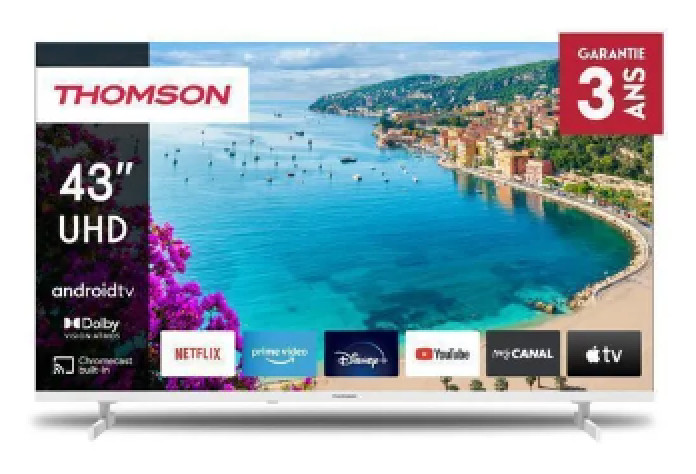 Smart TV 43" UHD THOMSON le téléviseur idéal pour vos soirées streaming en famille