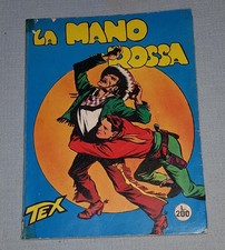 Fumetto Tex nr. 1 La Mano Rossa - ristampa lire 200