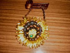 PLAKIETKA PLAKIETKA WĘDRÓWKA IGŁA TURYSTYCZNA Panrod 1977 Ilustracja Kaktus i kwiat kaktusa