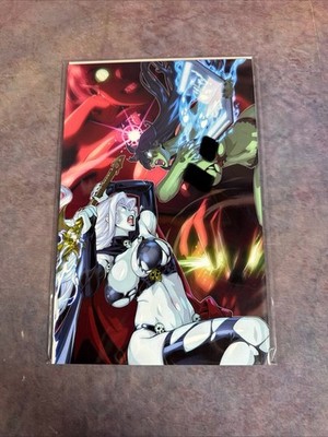 NM Lady Death Vs Zombie Tramp #1 Naughty Xong Bros LTD Kickstarter