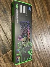 T87 Wireless Gaming Keyboard and Mouse Combo with 87 Keys Rainbow LED Backlight
