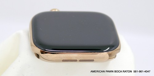 Apple Watch Series 10 GPS + LTE 46 MM boîtier titane doré bracelet de rechange ton or - Photo 6 sur 13