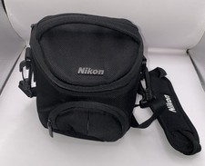 Nikon Compact Camera Bag for COOLPIX or Nikon 1 Camera Black 17009 with Strap