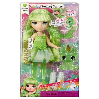  Emerald Hunter - Rainbow High Littles Rainbow Fantasy Fairies Puppe