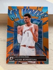 2024-25 Panini Donruss Optic My House Victor Wembanyama #19 Orange Prizm /39
