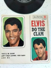 Elvis Spain EP 'Do The Clam' RCA 3-20886 Original 1965