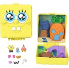 Polly Pocket SpongeBob SquarePants Compact Playset w/ Figures Mattel NEW