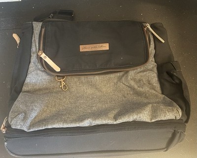 Petunia Pickle Bottom Meta Backpack Graphite/Black Diaper Bag