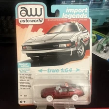 Auto World 1983 Toyota Celica Supra Ultra Red Chase (Import Legends)