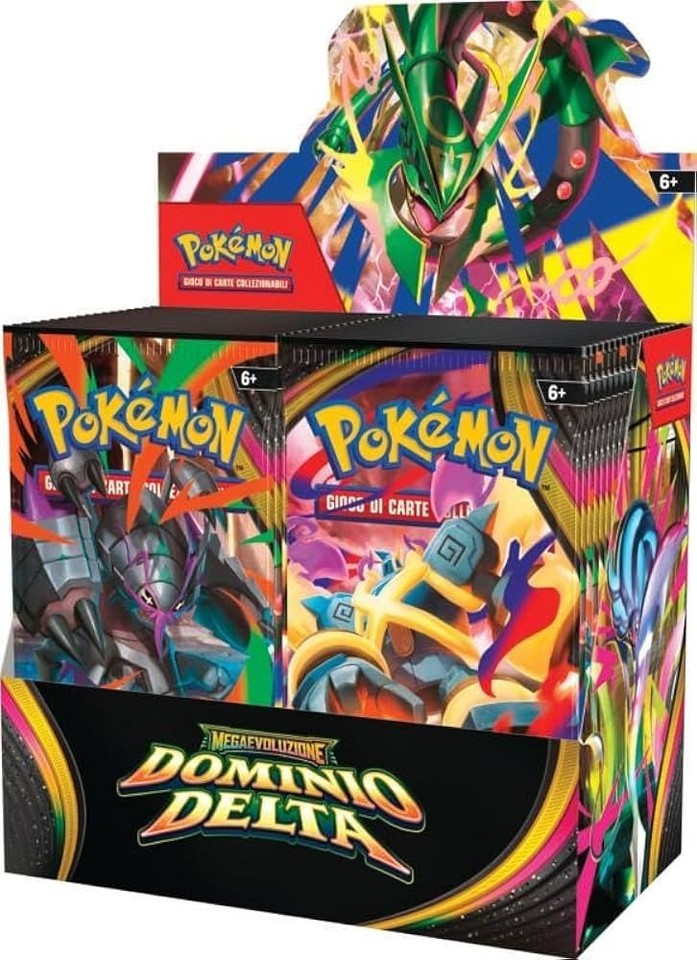 Pokemon Dominio Delta - Display 36 Bustine Italiano