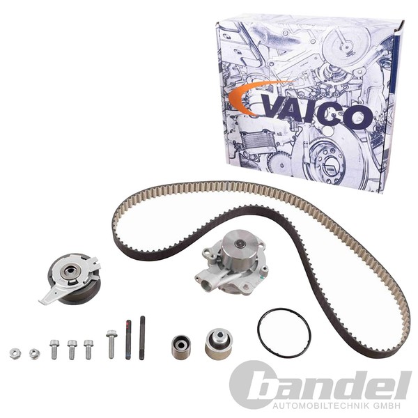 Vaico Zahnriemensatz MIT Wasserpumpe Passend FüR Audi A1 A3 A4 A5 A6 Q2 Q3 Q5-image