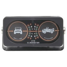 Rampage Fits 791005 Universal Clinometer For Jeep - Black Rampage Fits 791005 Universal Clinometer For Jeep - Black