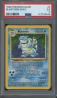 1999 Pokemon Game Holo #2 Blastoise PSA 5