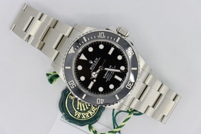 Rolex Submariner 124060 Black Dial Ceramic Bezel 41mm Box & Papers Year 2025