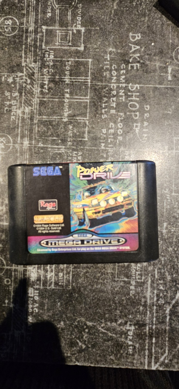 Power Drive - SEGA Megadrive Mega Drive - Complet - PAL -  Bon Etat Sans Boîte 