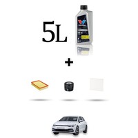 Hoffcar Wartungsset 3 Filter Und 5L ÖL FüR VW Golf Viii 1.5 TSI 110KW Ab 2019