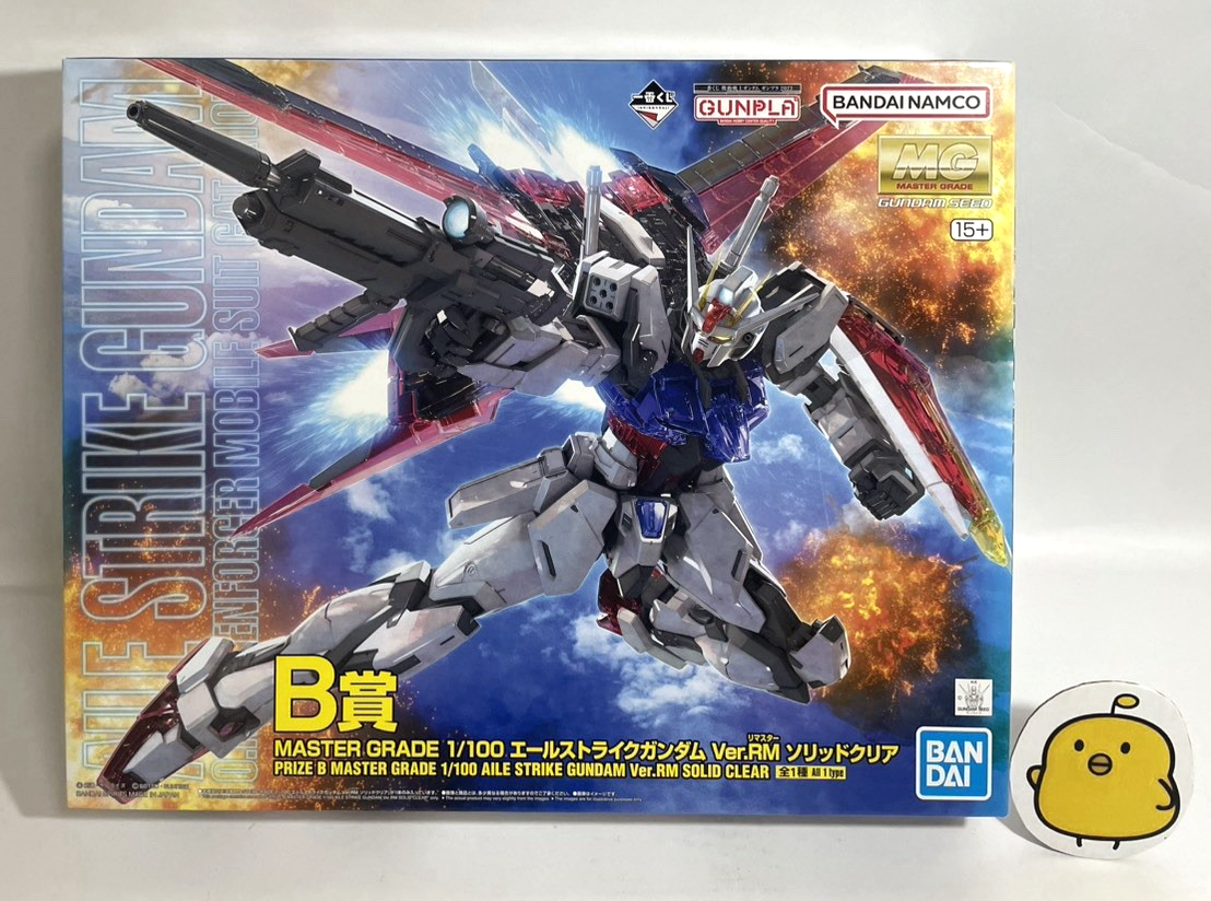 MG Aile Strike Gundam ver.RM Solid Model Kit GUNPLA Ichiban Kuji B