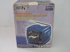 JWIN JV-TV1011 5.5" BLACK & WHITE PERSONAL TV W/ RADIO (RPF93)