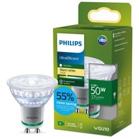 Philips LED GU10 Lampe Spot Warmweiß 2700K 36° 50W Energie A 50000H Klar