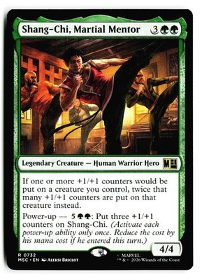 Shang-Chi, Martial Mentor 732 MSC Magic: The Gathering