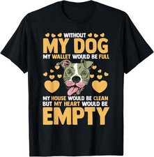 Maglietta divertente Bully pitbull cane bulldogs regalo maglietta unisex