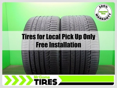 2 315/30R22 USED TIRES CONTINENTAL PREMIUMCONTACT 6 XL 7.2/32 TREAD 3153022 107Y