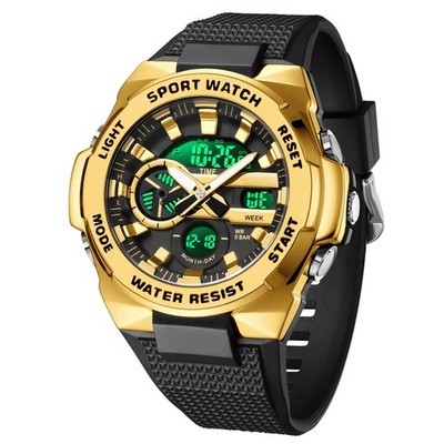 findtime Herren Digitaluhr Taktische Militäruhren für Männer 5ATM Wasserdicht