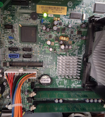 DELL G9322 Precision 380 Motherboard Intel W/ P4 2.8 GHz CPU 1G TESTED CN-0G9322