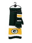 Littlearth NFL Green Bay Packers unisex Scarf & Gloves Gift Set