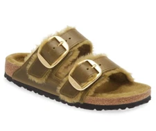 Birkenstock Arizona Big Buckle Leather Slide Sandals EU 41, US W 10 / M 8 Narrow