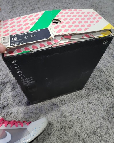 Nike Kobe Hyperdunk Supreme Marty Mcfly 2008 Back To The Future Size 13 Dmg Box - 第 4/5 張圖片