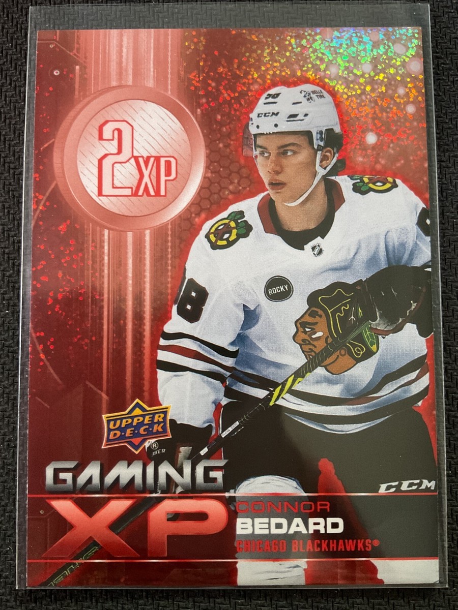 Connor Bedard 2024-25 Upper Deck Gaming XP Speckle Parallel Card