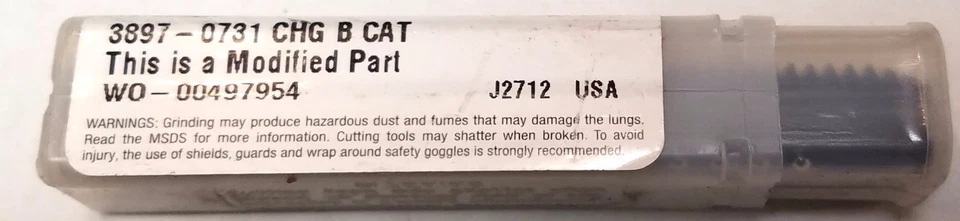 8 Vermont Tap & Die Vertanium TP00228 vtd 1/2-13 NC H3 3897-0731 CHG B CAT Foto 2 de 3