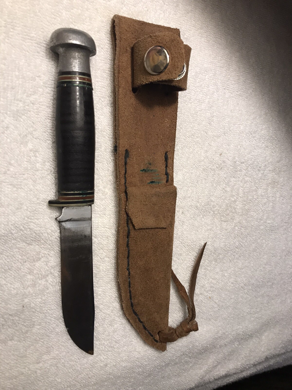 Vintage CASE Hunting Knife in Sheath eBay