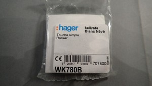 kallysta 2 touches knx blanc névé wkt902b   La Maison Électrique
