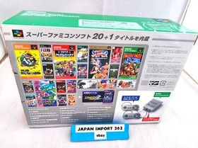 Nintendo Classic Mini Super Famicom Console include 21 titles of games Japan