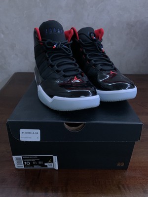jordan max aura black and red