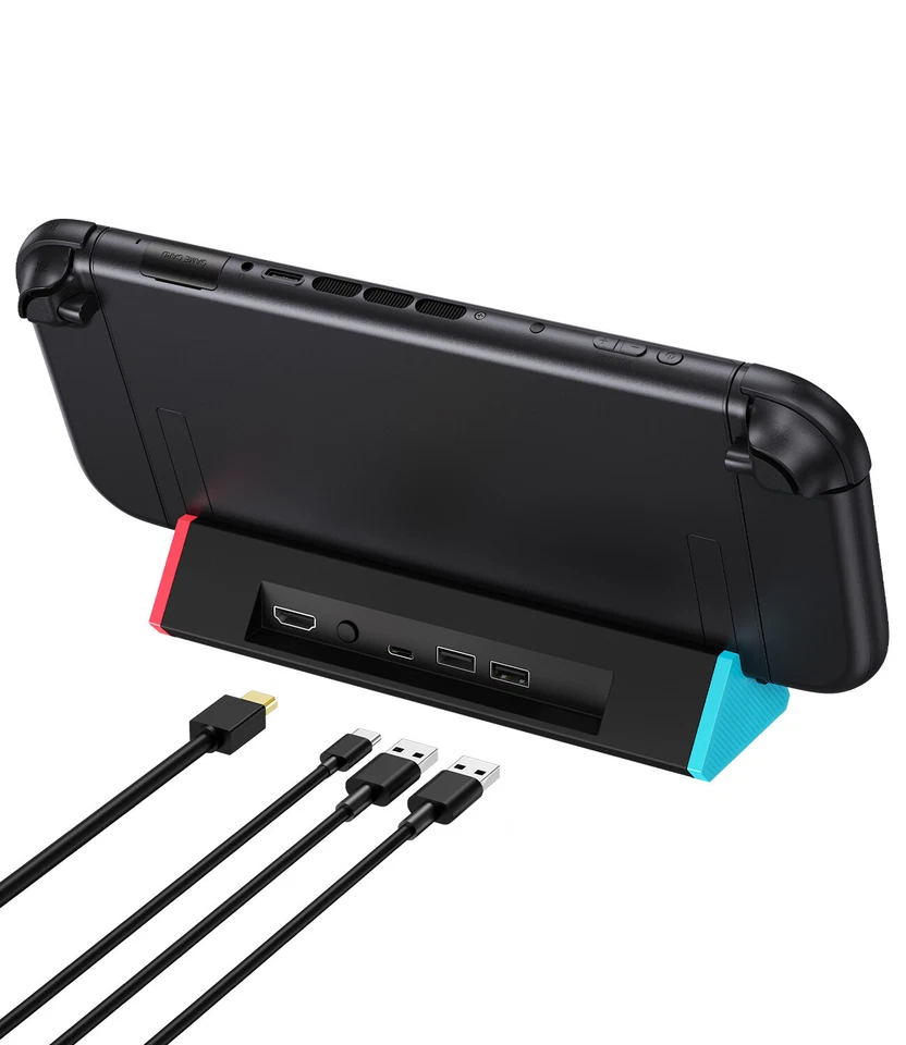 SIWIQU TV Docking Station für Nintendo Switch 2 2025 4K 100W Adapter Ladegerät