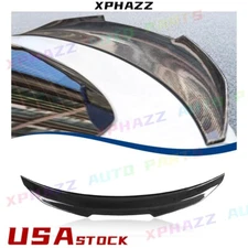 Real Carbon Fiber For 15-20 BMW 4-Series F36 Gran Coupe PSM Rear Trunk Spoiler