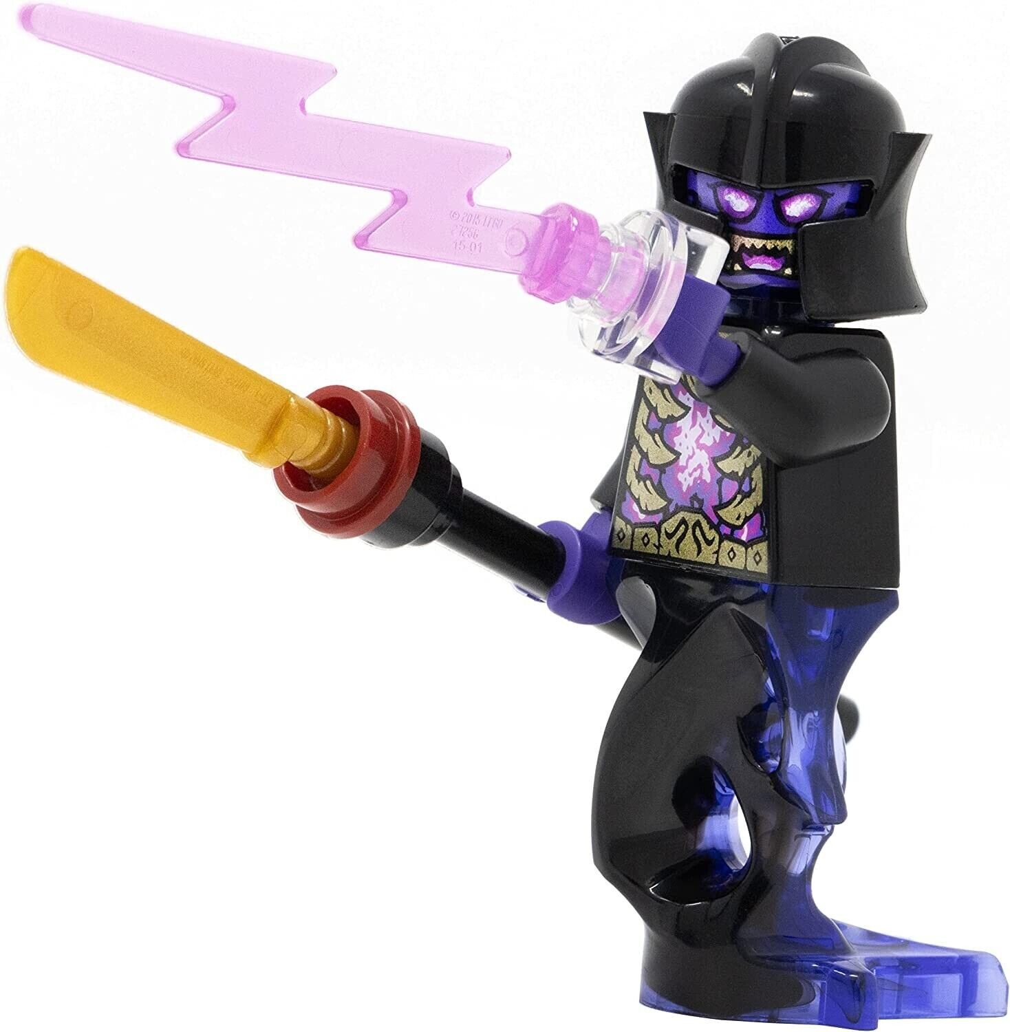 LEGO Ninjago The Final Battle: Overlord Minifigure with Weapons