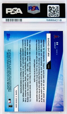 2020 Topps X Steve Aoki Collab Shohei Ohtani #84 Low Pop Limited