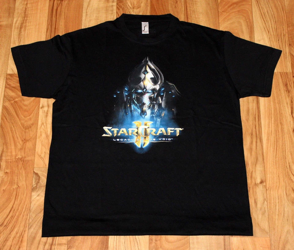 Camiseta Promocional Rara Blizzard StarCraft II Legacy of the Void Talla M Foto 2 de 4