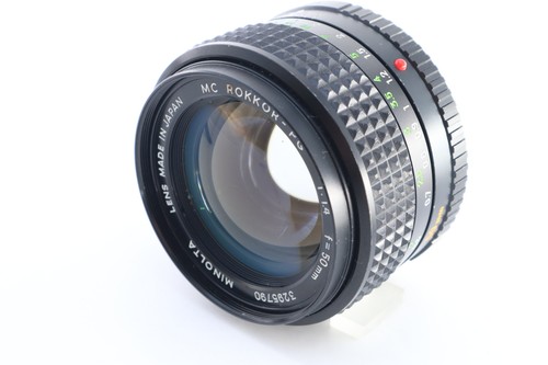MINOLTA MC ROKKOR-PG 50mm F/1.4 Standard MF Lens from Japan (f03504) - Picture 2 of 10
